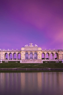 Images Dated 24th June 2017: Austria, Vienna, The Gloriette in the gardens of Schonbrunn Palace - a former imperial