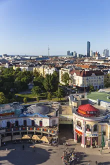 Austria, Vienna, Leopoldstadt, Prater, The Wurstelprater amusement park