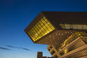 Images Dated 23rd August 2017: Austria, Vienna, Libary at Vienna University of Economics and Business - designed