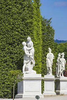 Images Dated 23rd August 2017: Austria, Vienna, Schonbrunn Palace - a former imperial summer residence