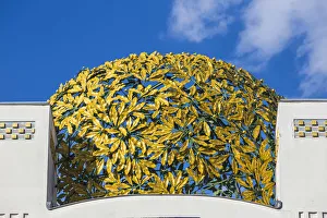 Images Dated 23rd August 2017: Austria, Vienna, Secession building - an exhibition hall
