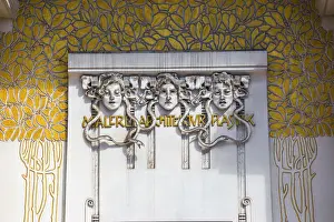 Hall Prints: Austria, Vienna, Secession building - an exhibition hall