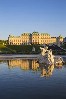 Images Dated 23rd August 2017: Austria, Vienna, Upper Belvedere Palace