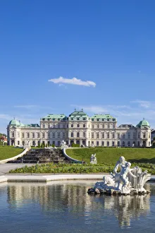 Austria, Vienna, Upper Belvedere Palace