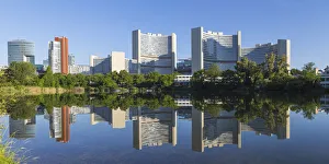 Images Dated 31st August 2017: Austria, Vienna, The Vienna International Center - campus and building complex of