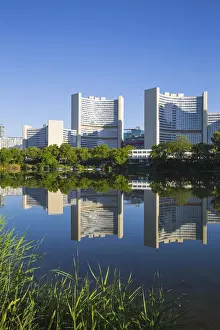 Campus Prints: Austria, Vienna, The Vienna International Center - campus and building complex of