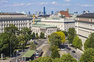 Austria, Vienna, View of City