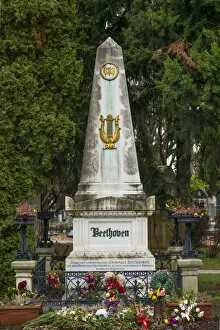 Austria, Vienna, Zentralfriedhof, Central Cemetery, grave of the composer Ludwig von