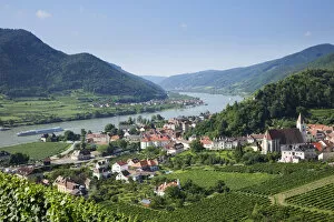 Images Dated 23rd August 2011: Austria, Wachau, Spitz and Danube River