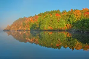 Sudbury Prints: Autumn. Lake Laurentian Conservation Area. Sudbury, Ontario, Canada
