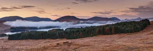 Autumn Mist over Loch Tulla, Argyll & Bute, Scotland