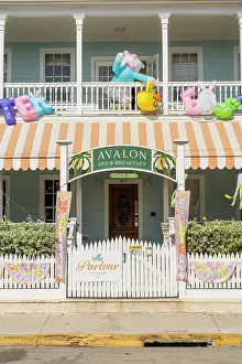 Kew West Prints: Avalon Bed and Breakfast, Key West, Florida, USA