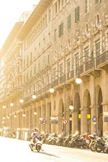 Vespa Prints: Avenue de Jaume III, Palma, Mallorca, Balearic Islands, Spain