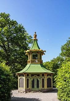 The Aviary near The Chinese Pavilion, Drottningholm Palace Garden, Stockholm, Stockholm County, Sweden