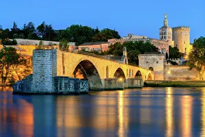 Avignon, Pont Avignon, Pont Saint Benezet, Provence, Alpes Cotes d'Azur, France