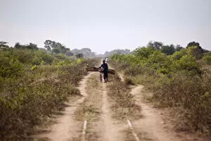 Development Collection: Aweil, South Sudan. Disused railway, built by the British Colonialists