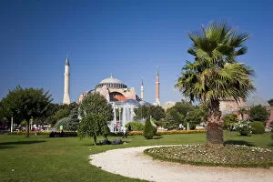 Images Dated 18th January 2008: Aya Sofia (Hagia Sophia), Sultanhamet, Istanbul, Turkey