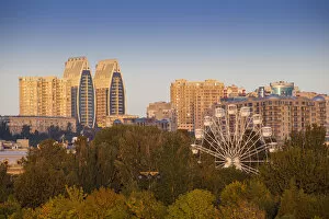 Azerbaijan, Baku, City view