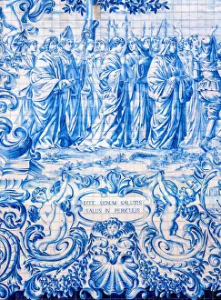 Azulejos at Carmo Church, Porto, Portugal
