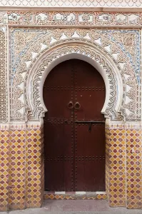 Magreb Prints: Bab Doukalla Mosque, Medina Souk, Marrakech, Morocco