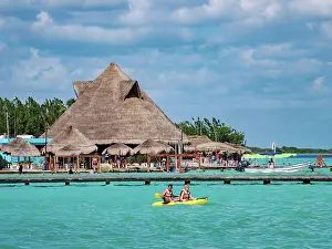 Yucatan Prints: Bacalar Lagoon, Bacalar, Quintana Roo State, Mexico