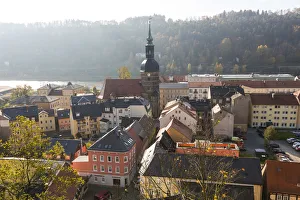 Images Dated 23rd January 2015: Bad Schandau, Elbe river, Saxon Switzerland, Saxony, Germany