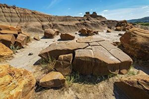 Artist Prints: Badlands, East Coulee, Alberta, Canada
