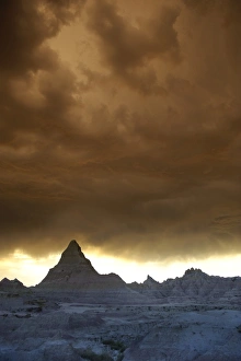 Images Dated 18th September 2008: Badlands National Park, South Dakota, USA