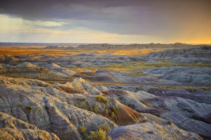 Images Dated 18th September 2008: Badlands National Park, South Dakota, USA