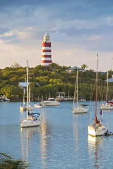 Bahamas, Abaco Islands, Elbow Cay, Hope Town, Elbow Reef Lighthouse - The last kerosene