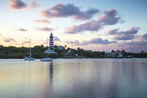 Bahamas, Abaco Islands, Elbow Cay, Hope Town, Elbow Reef Lighthouse - The last kerosene
