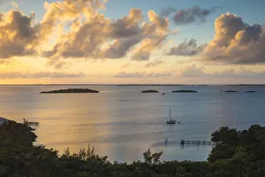 Bahamas, Abaco Islands, Elbow Cay, Hope Town, Harbour