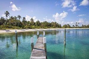 Bahamas, Abaco Islands, Elbow Cay, Tihiti beach