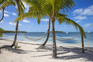 Abaco Islands Collection: Bahamas, Abaco Islands, Great Guana Cay, Sunset beach