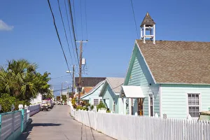 Bahamas, Abaco Islands, Green Turtle Cay, New Plymouth, New Plymouth street