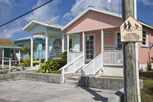 Bahamas, Abaco Islands, Man O War Cay, , Queens highway, Post office and school