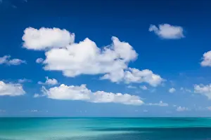 Bahamas, Eleuthera Island, landscape by the Glass Window Bridge