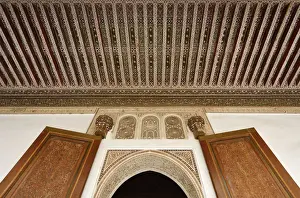 Decorative Arts Prints: The Bahia Palace was built in the late 19th century and it was intended to capture