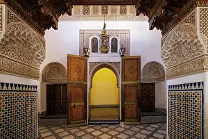 Inside Prints: Bahia Palace, Marrakech, Morocco