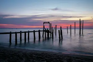 Phu Quoc Prints: Bai Bien Lumera Beach at dusk, Phu Quoc Island, Vietnam