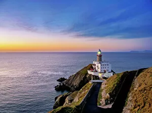 Images Dated 31st March 2023: Baily Lighthouse at dawn, Howth, County Dublin, Ireland