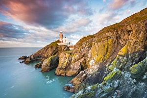 Baily lighthouse, Howth, County Dublin, Ireland, Europe