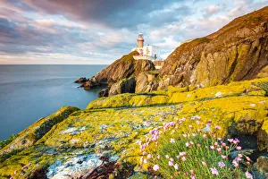 Baily lighthouse, Howth, County Dublin, Ireland, Europe