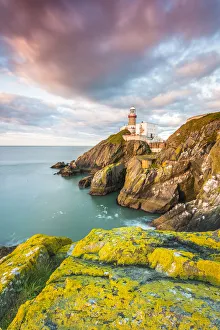 Baily lighthouse, Howth, County Dublin, Ireland, Europe
