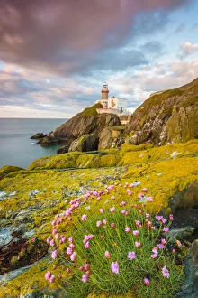 Baily lighthouse, Howth, County Dublin, Ireland, Europe