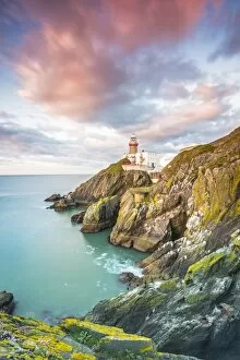 Irish Gallery: Baily lighthouse, Howth, County Dublin, Ireland, Europe