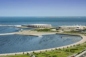 Absheron Gallery: Baku Crystal Hall (Bakan Kristal Zali), an indoor arena in Baku