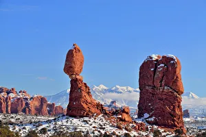 Eroded Prints: Balanced Rock, Arches National Park, Utah, USA