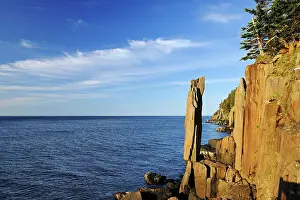 Long Island Prints: Balancing Rock on the Bay of Fundy on the Digby Neck Long Island on the Digby Neck Nova Scotia