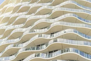 Images Dated 15th September 2020: Balconies, Hoola Tower, London, England, UK